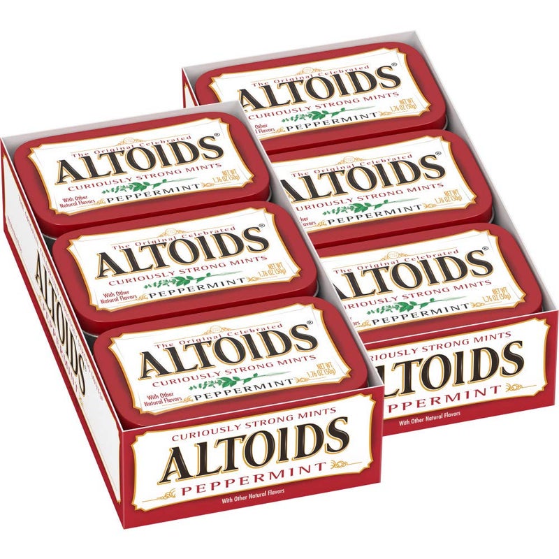 Altoids Classic Peppermint Breath Mints 176 Ounce Pack of 12 - Image 3