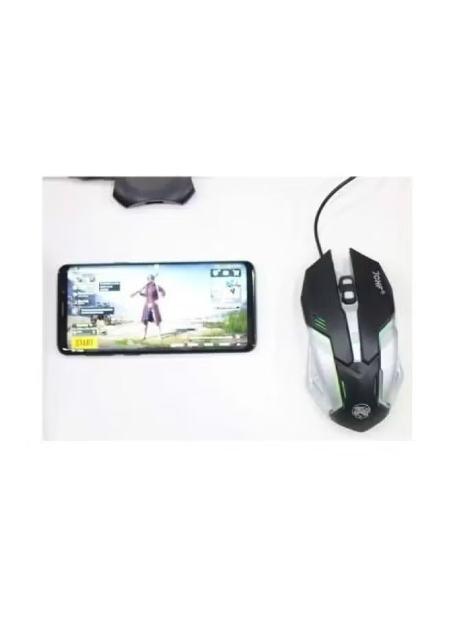 MEMO AK-77 6-Finger Mobile Game Controller for PUBG & Call of Duty – Ergonomic Gamepad with Silent Cooling Fan & 1200mAh Built-in Battery - Image 2