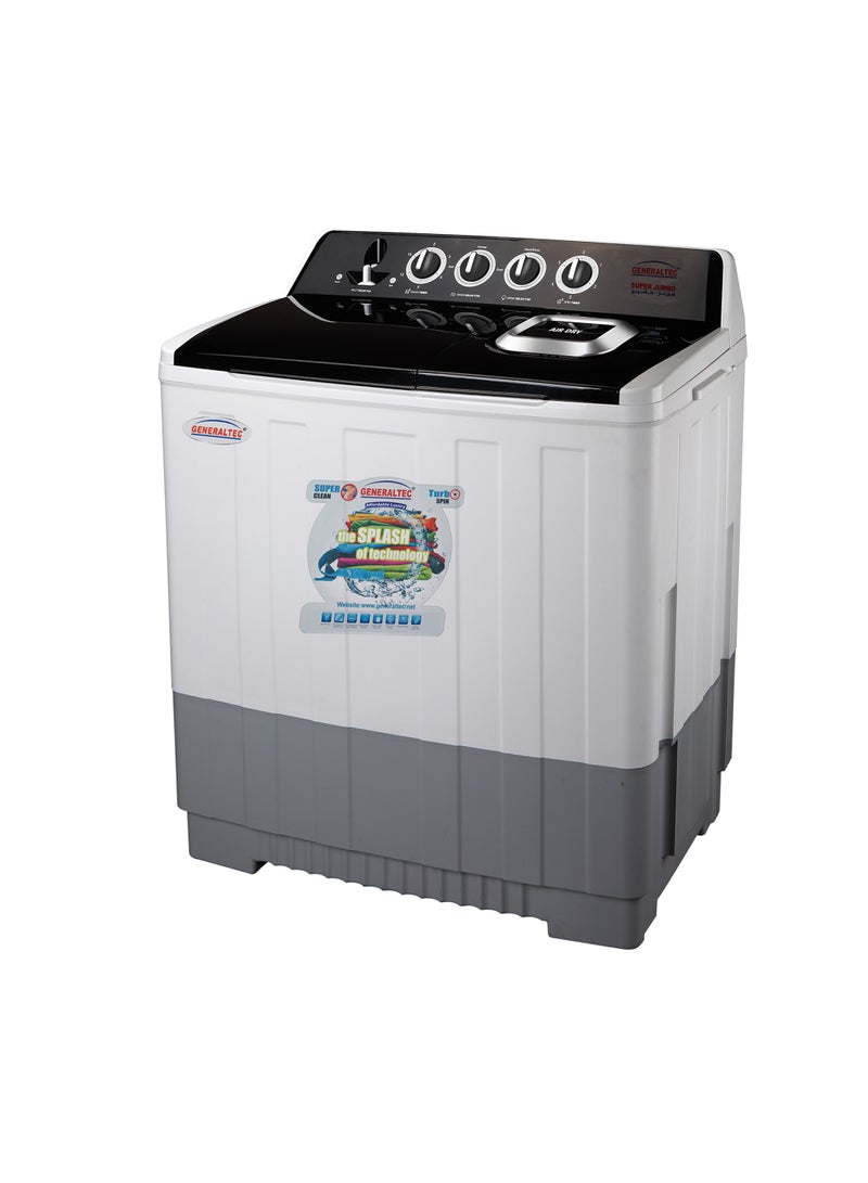 GENERALTEC Generaltec 20 Kg Top Load Semi-Automatic Washing Machine Model-GW2000K