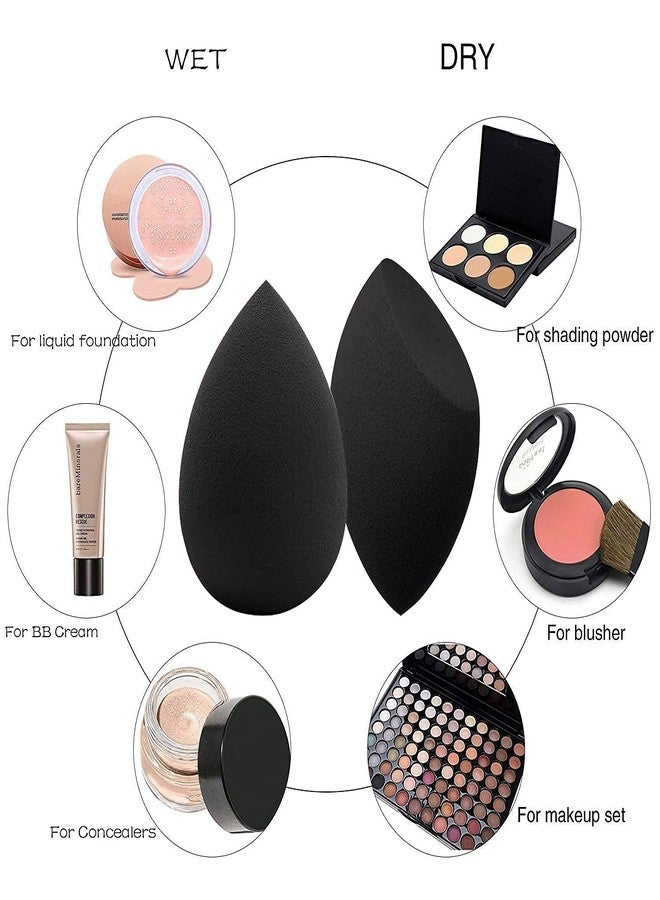 Spanking Hydro-Activated Makeup Blender Sponge (Black) - Image 4