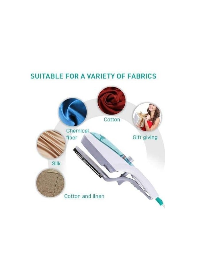 مكواة بخار محمولة متعددة الاستخدامات – مكواة بخار للملابس والستائر، سهلة الحمل، سريعة التسخين، بخار قوي لإزالة التجاعيد بفعالية، مثالية للسفر والاستخدام المنزلي - Image 3