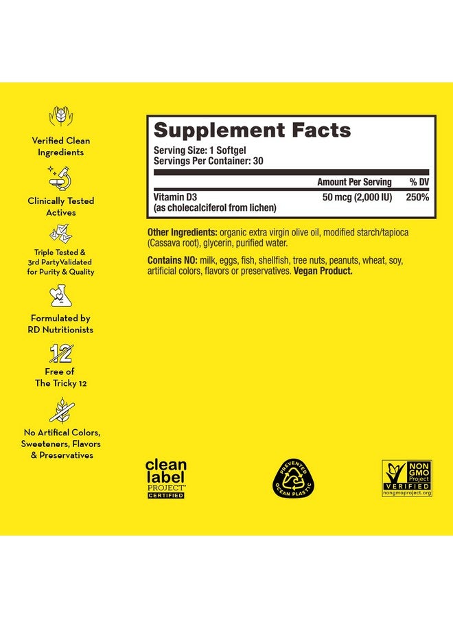 HUM Here Comes The Sun - Immune Supplement with Vitamin D & Calcium for a Healthy Immune System - Supports Radiant Skin, Mood + Bone Health (30-Count) - Image 2