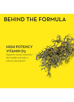 HUM HUM Here Comes The Sun - Immune Supplement with Vitamin D & Calcium for a Healthy Immune System - Supports Radiant Skin, Mood + Bone Health (30-Count)  - Image 3