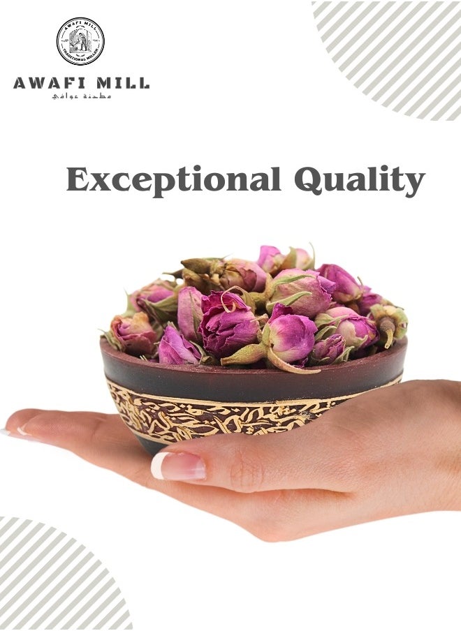 Awafi Mill - Premium Red Rose Buds | Grade A Quality Natural Sun Dried Buds - Image 1