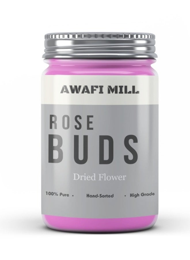 Awafi Mill - Premium Red Rose Buds | Grade A Quality Natural Sun Dried Buds - Image 1