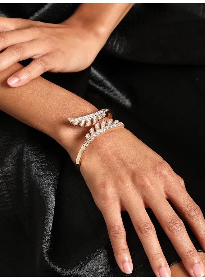 سوهي سوار حجر مصمم مطلي بالذهب