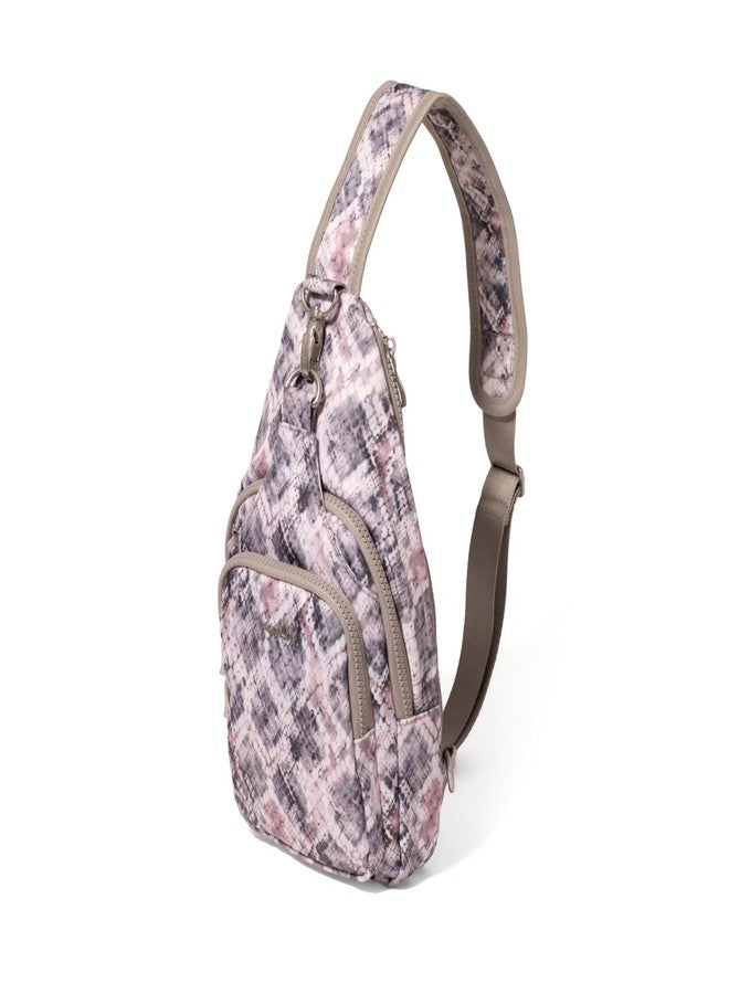 Baggallini, Womens, Central Park Sling, Boa Print, One Size - Image 1