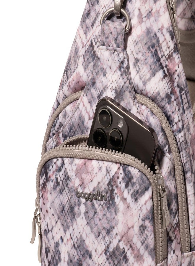 Baggallini, Womens, Central Park Sling, Boa Print, One Size - Image 4