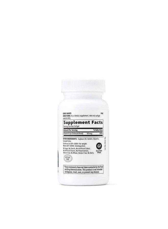 GNC Vitamin D3 50mcg Supplement, Supports Teeth and Bone Health, 180 Servings - Image 2