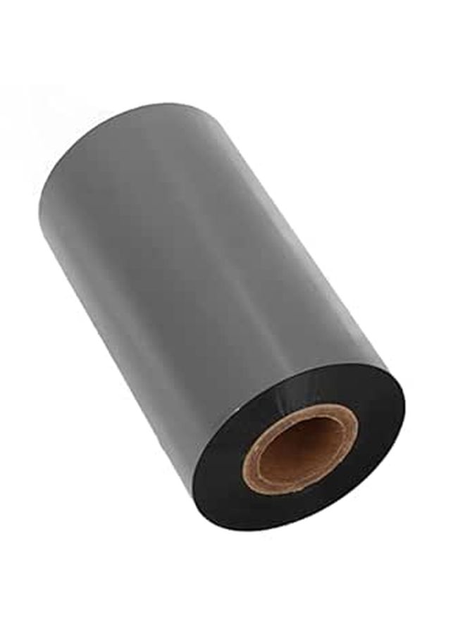 Black Thermal Transfer Ribbon 110mmx300m for Clear Barcode Printing All Printer Models - Image 1