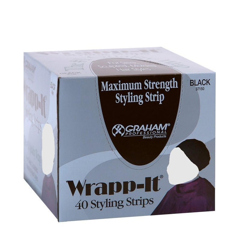 Wrappit Styling Strips for Natural Hair Wrap and Molded Styles by Graham Beauty