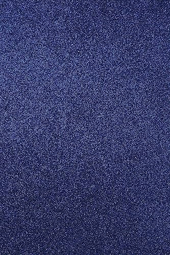 Allgala 12 Pack Glitter EVA Foam Paper 8 x 12inch Sheets-Navy Blue-Perfect for Kids Art Craft Projects and Classrooms or Cosplay DIY Cutters Card Party Decoration - Image 1