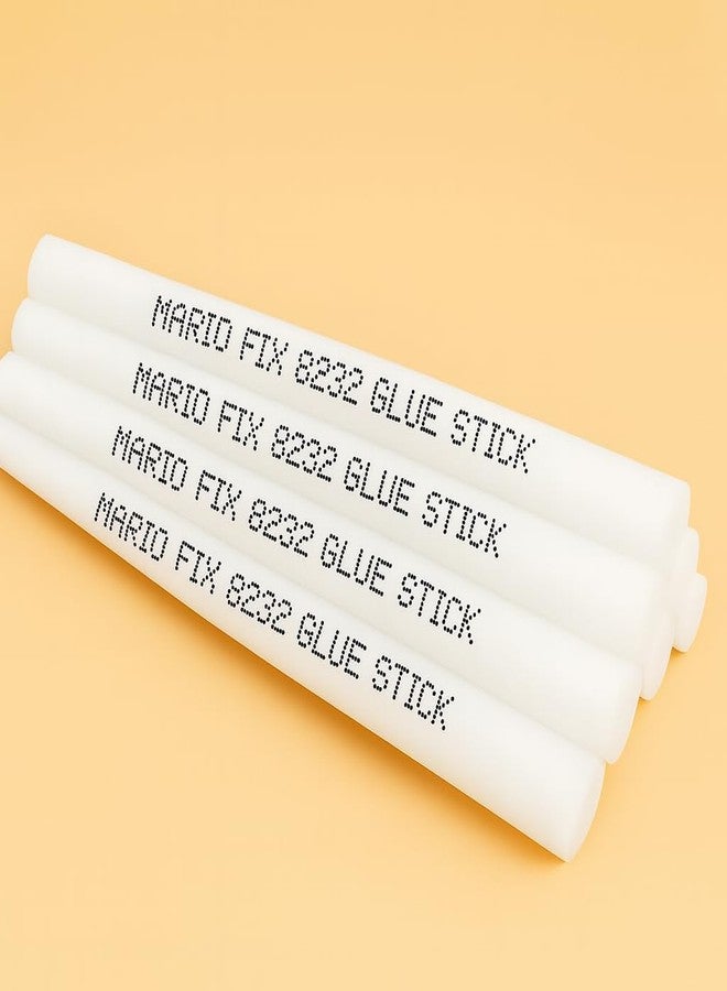 Mario Fix 8232 White Hot Melt Glue Sticks 220mm x 11mm, Pack of 10 | Strong Gumming High Durability Adhesive for Ceramic, PCB, PVC, DIY & Professional Use - Image 1