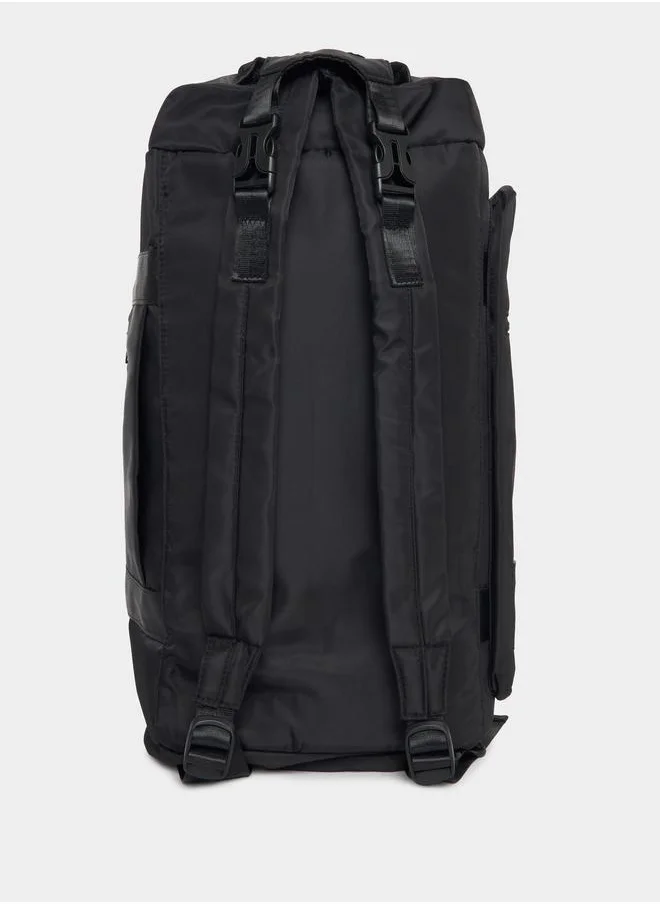 Styli Patch Detail Convertible Gym Bag