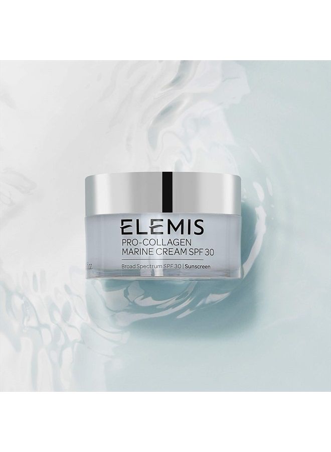 Elemis Pro-Collagen Marine Cream SPF 30 | Lightweight Anti-Wrinkle Daily Face Moisturizer Firms, Smoothes, Hydrates, & Delivers Sun Protection | 50 mL - Image 4