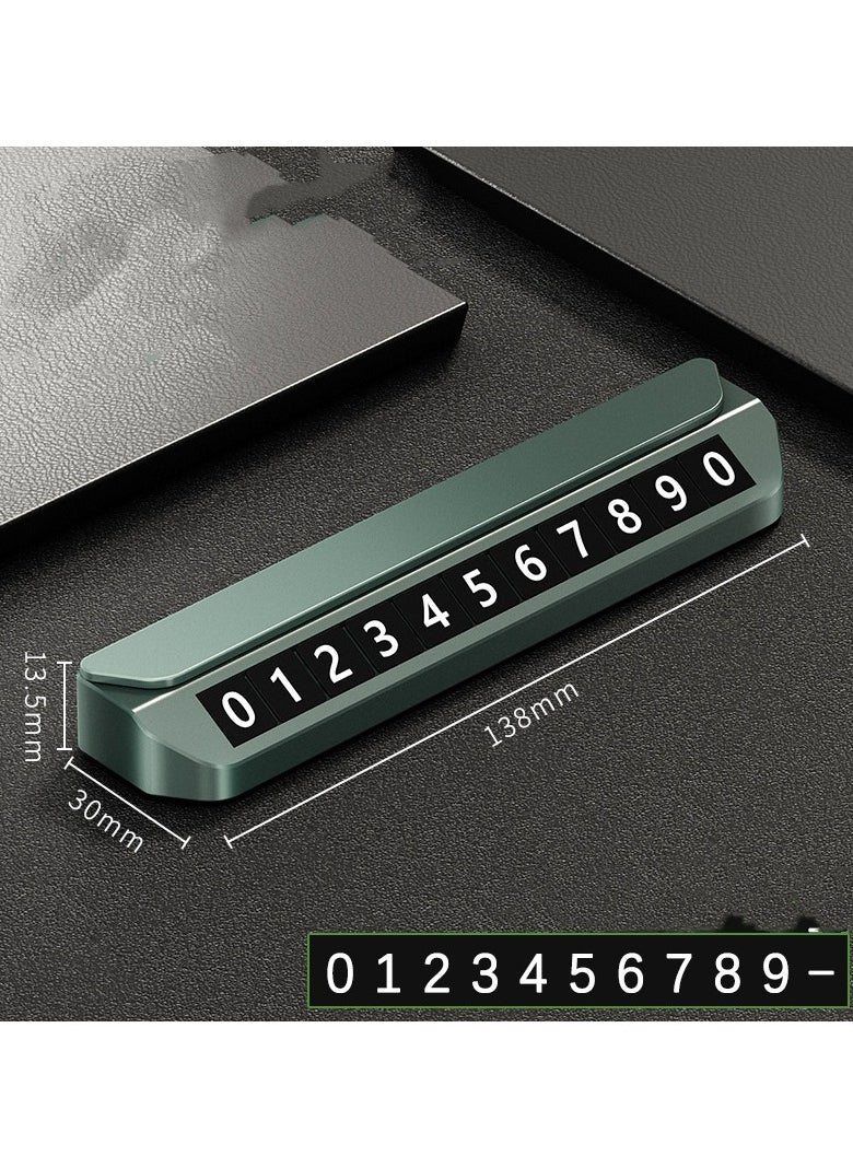 Radar Temporary Parking Number Plate Car Decoration 