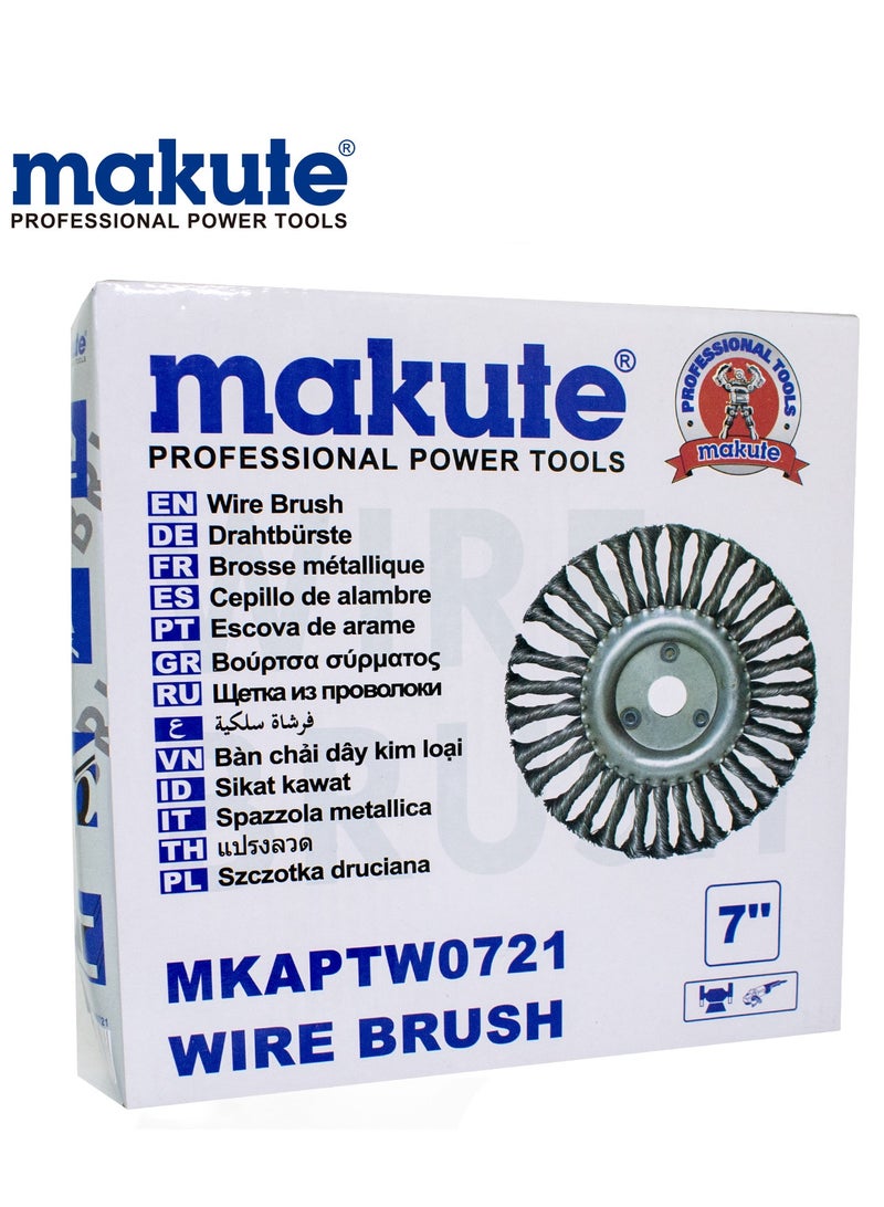 makute Wire Brush 7" 540G - Image 3