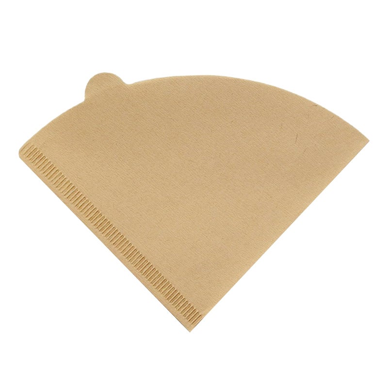 PADELE V60 Coffee Filters, 300 Count Size 02 Pour Over Coffee Filter, 1-4 Cups Disposable Cone Paper Coffee Filters 2， Compatible with Conical Shaped Dripper and Drip Coffee Maker，Natural - Image 1