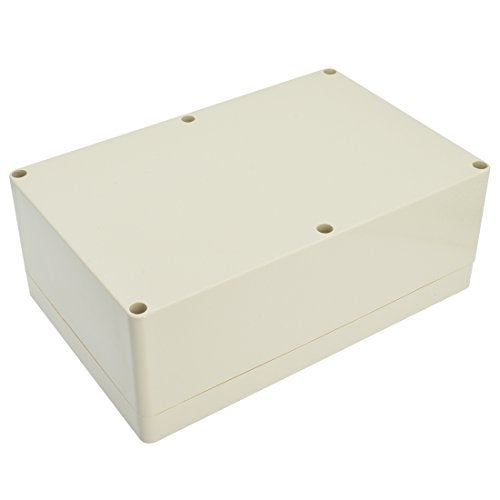 LeMotech Waterproof Dustproof IP65 ABS Plastic Junction Box Universal Electric Project Enclosure Pale Gray 9.0 x 5.9 x 3.4 inch (230 x 150 x 87 mm) - Image 3