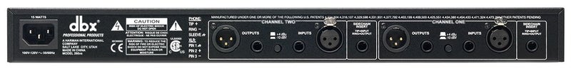 dbx 266xs Professional Audio Compressor/Gate Dynamic Effects Processor with Sidechain Insert. For Portable, Tour, Studio. 1U Single Rack Space, Silver - Image 2