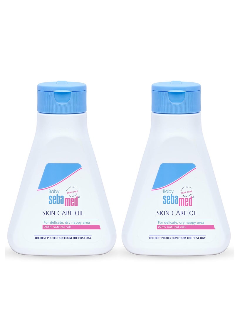 Sebamed Pack Of 2 Sebamed Baby Skin Care Oil 150ml - Image 1