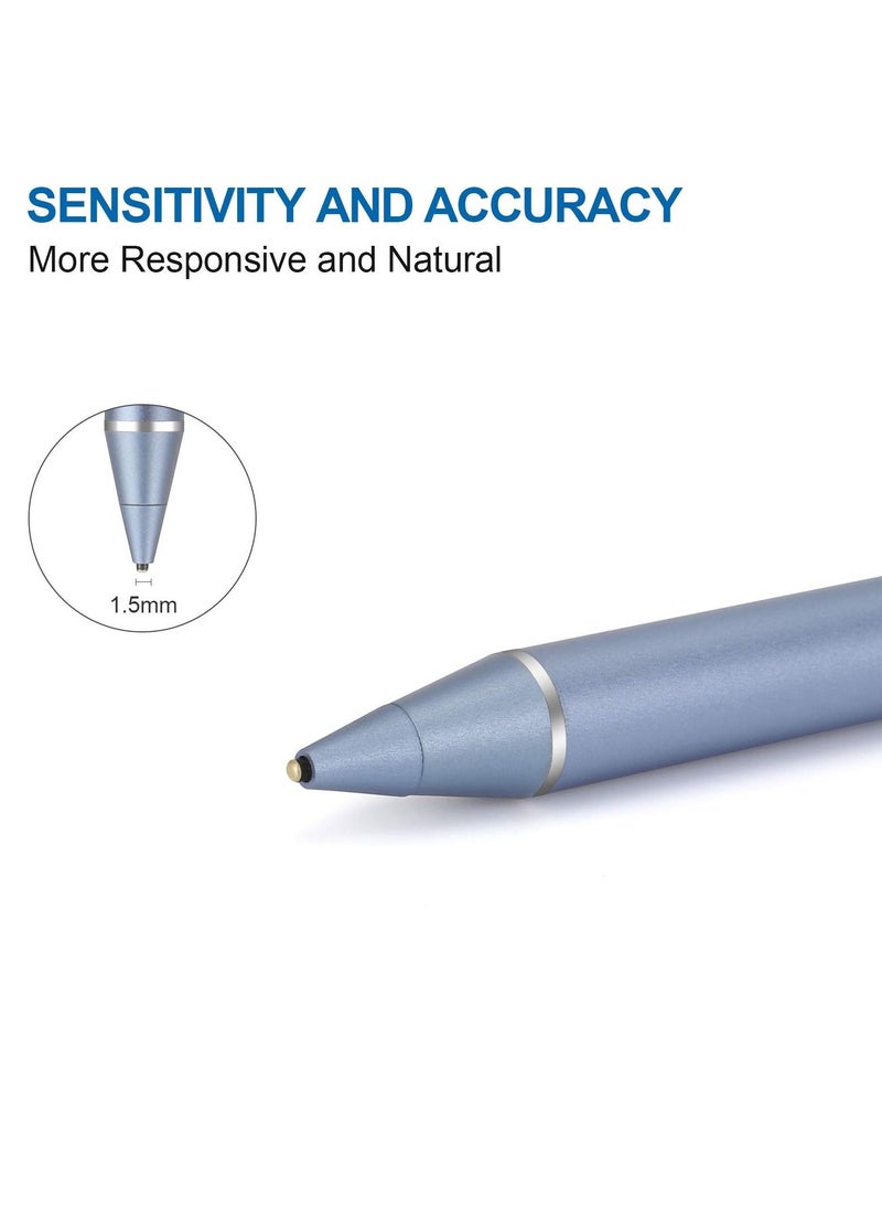 SYOSI - Active Stylus Pens for Touch Screens, Pencil Smart Digital Fine Point Stylist Pen iPhone iPad, Samsung Android Phone and Tablet Writing Drawing - Image 1