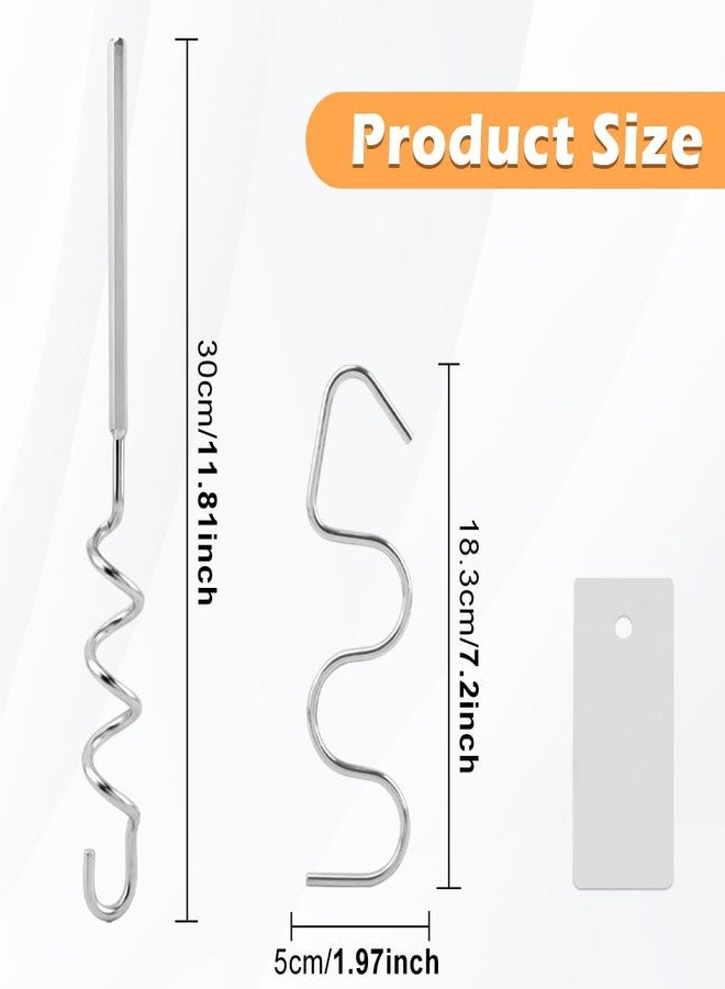 HONUTIGE 3 Pcs Peanut Butter Stirrer, Stainless Steel Nut Butter Mixer for Hand Mixers and Drills Peanut Butter Stirring Tool Jam Stirring Tools Fast Mixing Stirrer Utensil for Mixing Various Butter Jam - Image 2