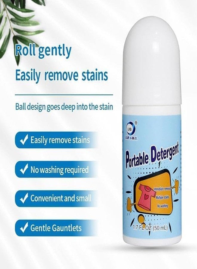CRENTROVA Portable Fabric Stain Remover Pen | Instant Oil & Dirt Cleaning Pen for Clothes, Upholstery, Bags | On-the-Go Fabric Stain Cleaner | Travel Size (50ml) - Image 2