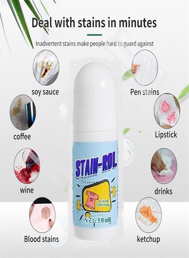 CRENTROVA Portable Fabric Stain Remover Pen | Instant Oil & Dirt Cleaning Pen for Clothes, Upholstery, Bags | On-the-Go Fabric Stain Cleaner | Travel Size (50ml) - Image 5