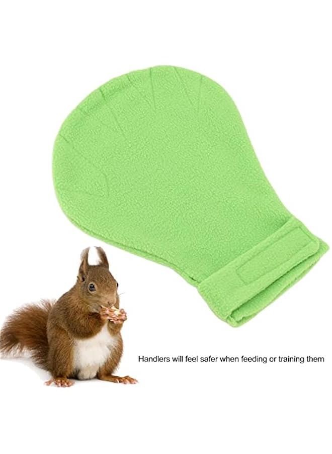 Generic Small Animals Calming Glove,Sugar Gliders Comfy Bonding Mitt Anti Bite Pet Handling Glove Grooming Bite Proof Supplies for Hedgehogs Rats Hamsters (Green) - Image 3