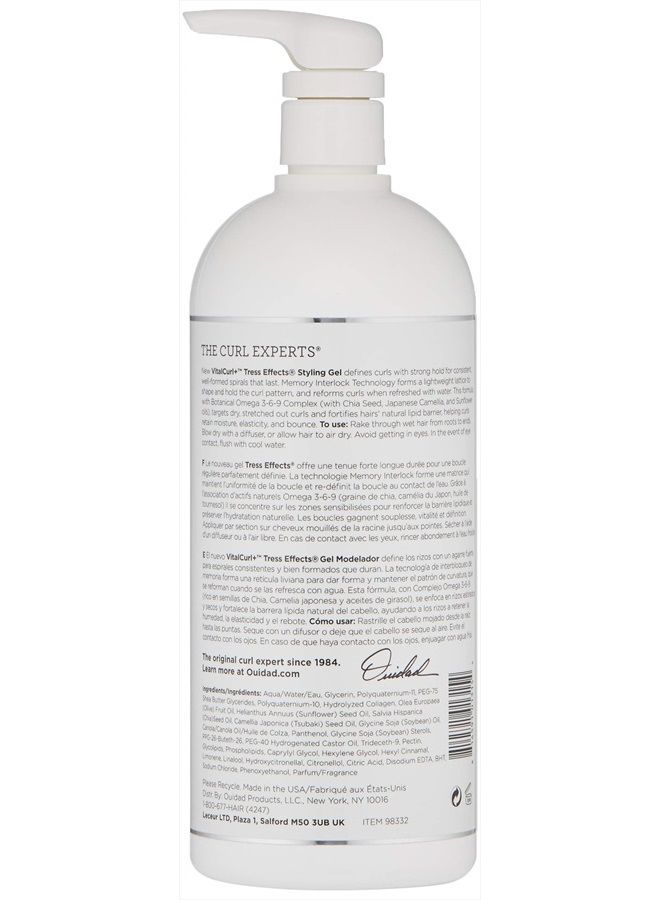 OUIDAD Vitalcurl+ Tress Effects Styling Gel, 33.8 Fl oz - Image 2