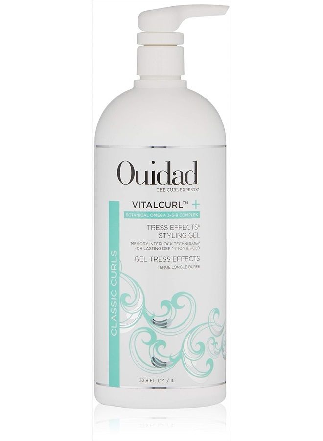 OUIDAD Vitalcurl+ Tress Effects Styling Gel, 33.8 Fl oz - Image 1