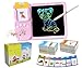 Rylai Toddler Toys Talking Flash Cards Kindergarten Learning Resources 510 Sight Words with Drawing Tablet for Speaking Doodling Sensory Toys for Kids with Autism Boys Girls 2 3 4 5 6 Pink - Image 2