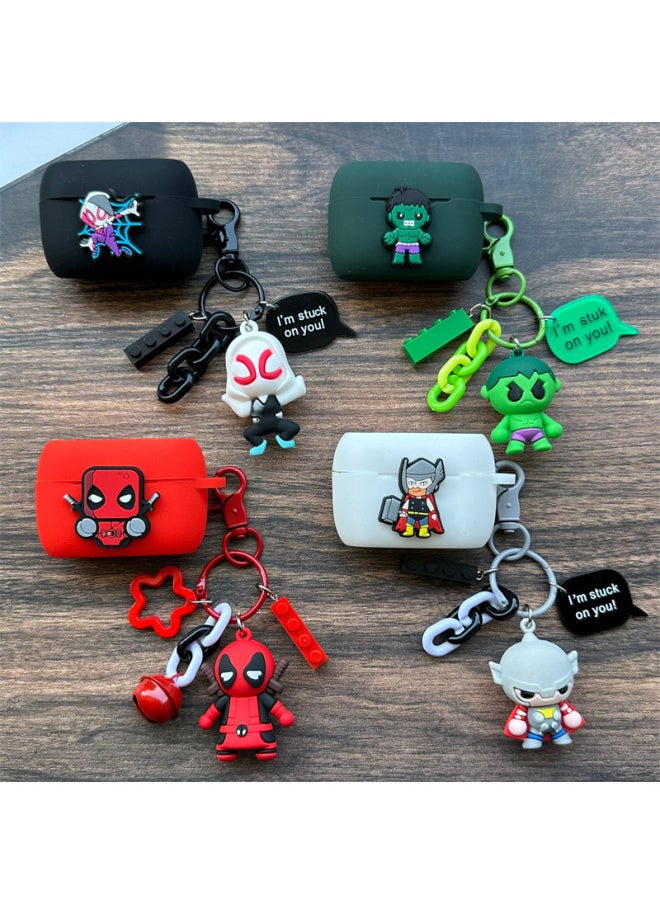 Generic - Suitable For Panasonic Technics EAH-AZ100 Wireless Bluetooth Headset Protective Case AZ80 Cartoon Soft Case-Color:39 Pendant-Model:Technics Panasonic EAH AZ80 - Image 1