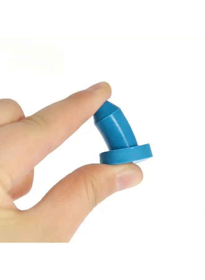 قطعتان سدادات تصريف زرقاء للقوارب، إكسسوارات متينة من المطاط مضادة للانزلاق لفتحات تصريف الكياك - Image 4