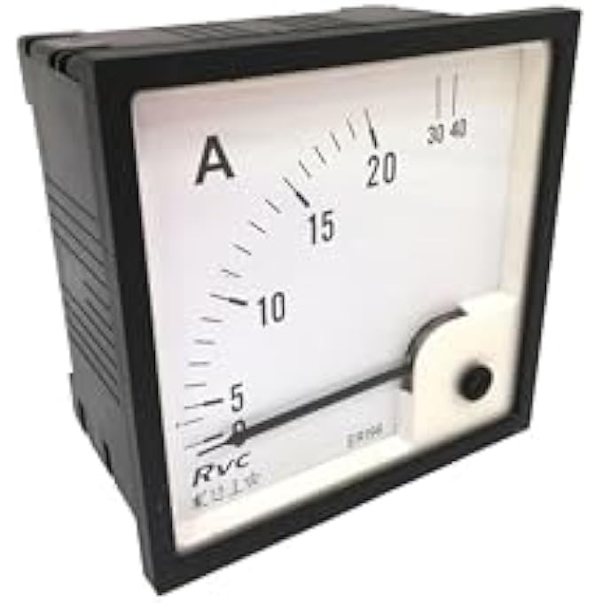 ريحني مقياس التيار المتردد التناظري 96X96 نوع مباشر Eri96A2D Revalco إيطاليا 86598Ut490 - Image 1