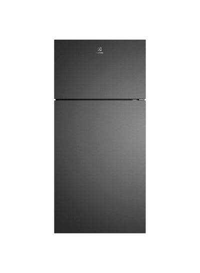 Electrolux Top Mount Refrigerator 503L Net Capacity, AI AutoSense 2 Door Top Freezer Fridge, Low Energy Consumption with Inverter Compressor, No Frost Fridge with Low Noise & Deodorizer ETM5002C-B Black