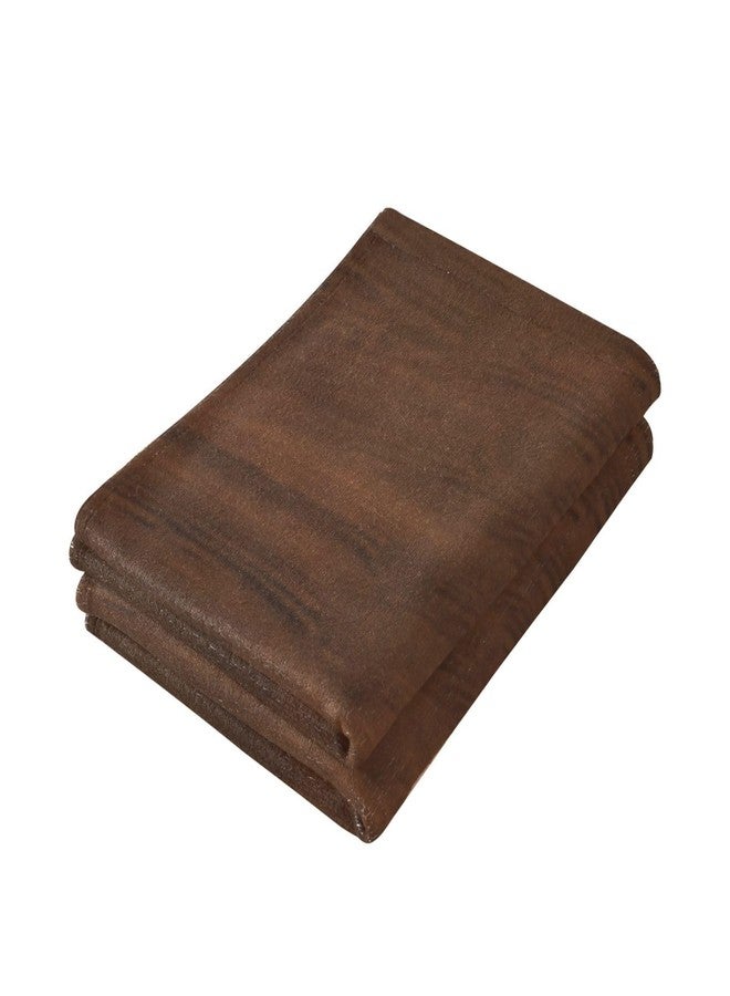 HATESAH 2 Pack Red Wine Hand Towels for Bathroom,Soft Absorbent Green Grapes Glasses of Wine Brown Wooden Planks Farmhouse Decorative Guest Bathroom Towels,Quick Dry Dish Kitchen Towels 14"x28" - Image 3