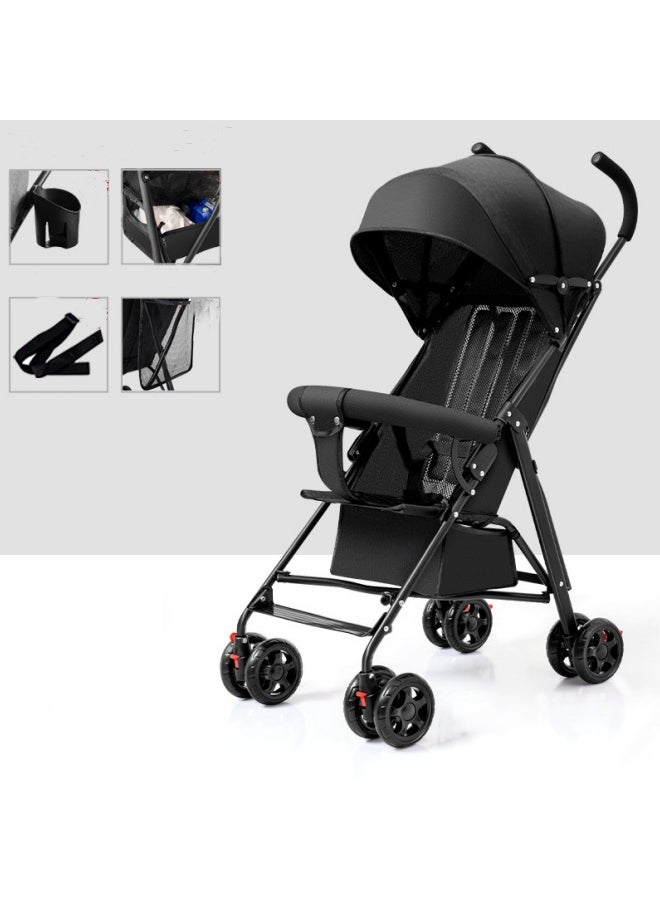GGEROU Ultra Lightweight Travel Stroller Foldable Pram Infant Stroller 3.6kg Cabin Pram Umbrella Stroller  - Image 2