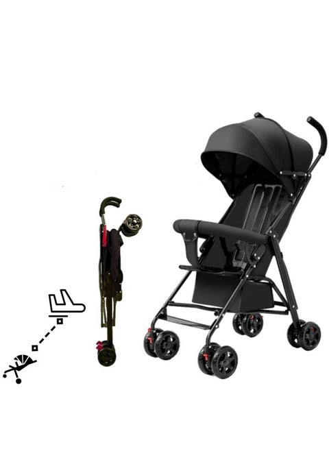 Ultra Lightweight Travel Stroller Foldable Pram Infant Stroller 3.6kg Cabin Pram Umbrella Stroller