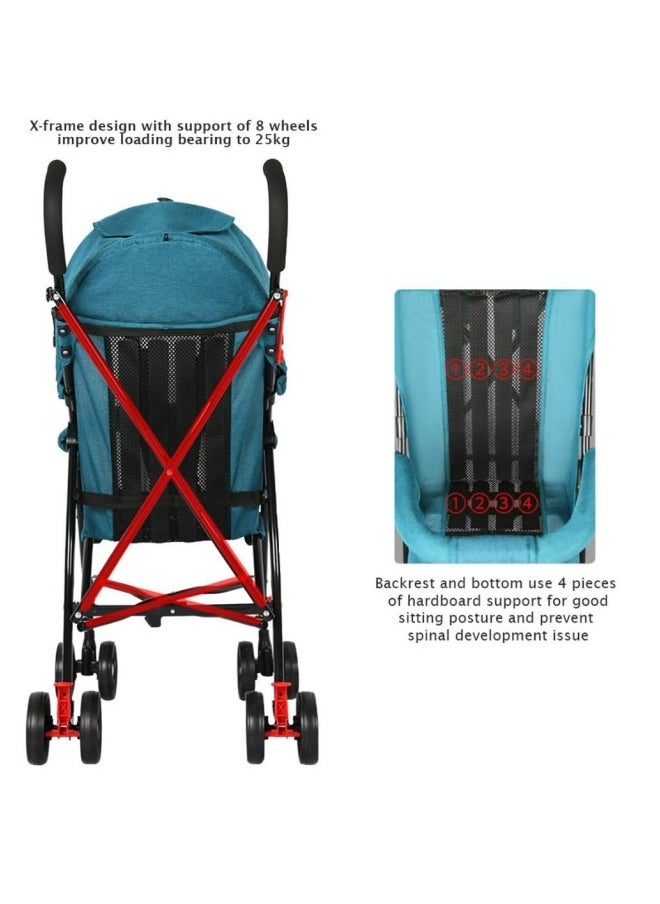 GGEROU Ultra Lightweight Travel Stroller Foldable Pram Infant Stroller 3.6kg Cabin Pram Umbrella Stroller  - Image 4