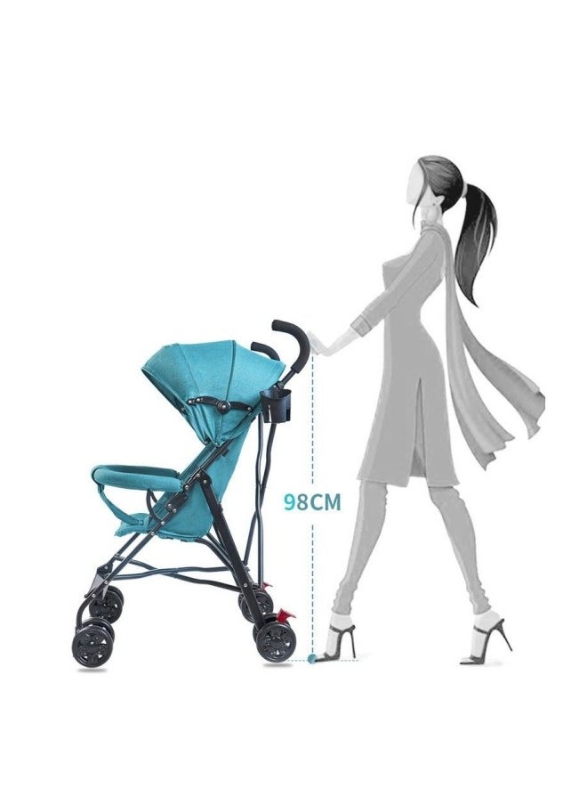 GGEROU - Ultra Lightweight Travel Stroller Foldable Pram Infant Stroller 3.6kg Cabin Pram Umbrella Stroller - Image 1