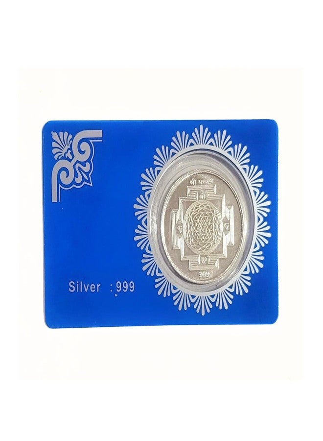 RELBEES Laxmi Ganesh 10 gram pure silver plated coin for dhanteras/diwali gift/family and friends/employees/corporate/wedding gift/return/puja/ - Image 2