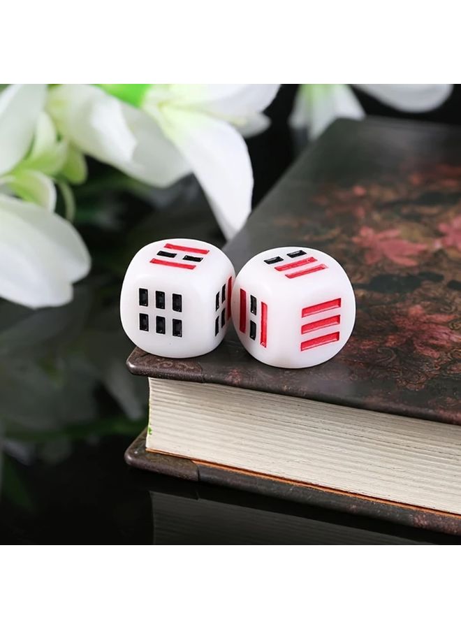 10Pcs I Ching Dice Set With Bagua Kun Gen Xun For Gaming And Divination - Image 5
