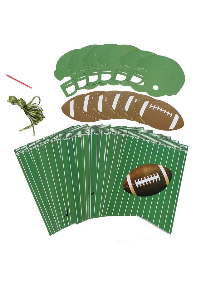 JOLLYSTYLE 4Pcs Football Party Supplies Birthday Banner Sports/Football Themed First Birthday Party Decorations Favors - Image 3