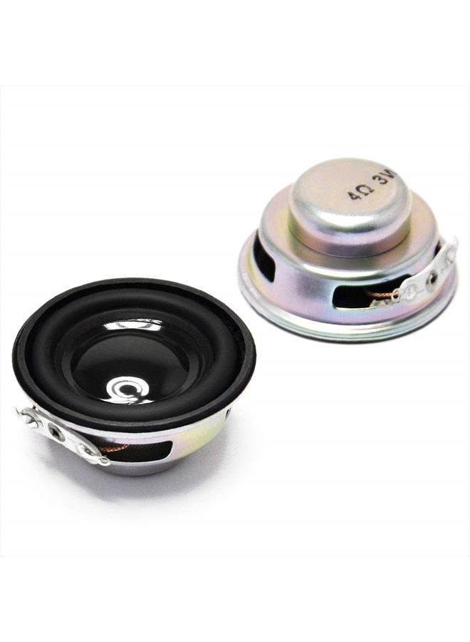 Gikfun 4Ohm 40mm Diameter 3W Full Range Audio Speaker Stereo Woofer Loudspeaker for Arduino (Pack of 2pcs) EK1794  - Image 1