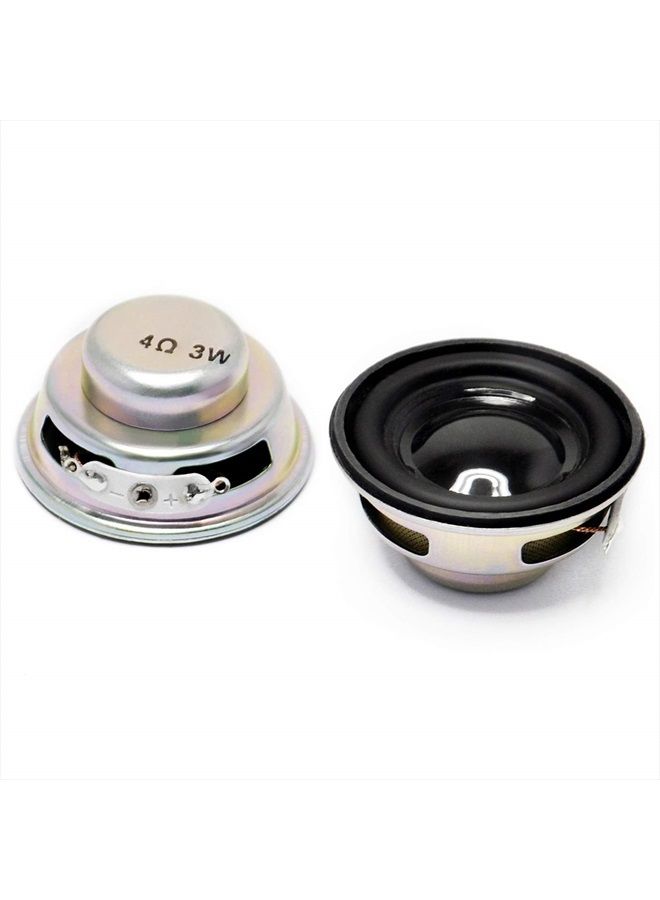 Gikfun 4Ohm 40mm Diameter 3W Full Range Audio Speaker Stereo Woofer Loudspeaker for Arduino (Pack of 2pcs) EK1794  - Image 3