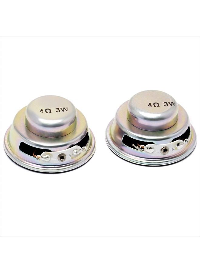 Gikfun 4Ohm 40mm Diameter 3W Full Range Audio Speaker Stereo Woofer Loudspeaker for Arduino (Pack of 2pcs) EK1794  - Image 2