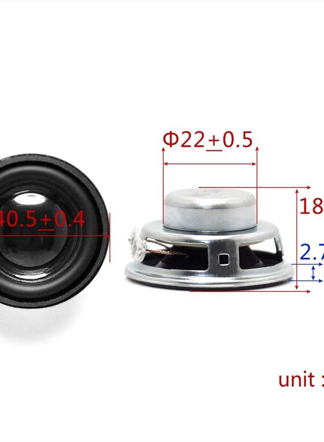 Gikfun 4Ohm 40mm Diameter 3W Full Range Audio Speaker Stereo Woofer Loudspeaker for Arduino (Pack of 2pcs) EK1794  - Image 5