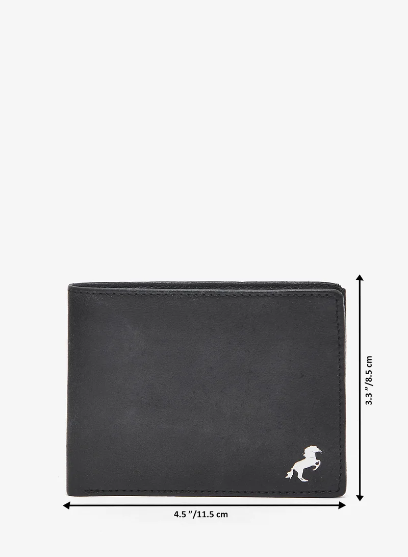 Robert Wood  Horse Logo Bi Fold Wallets for Men | Best Price UAE